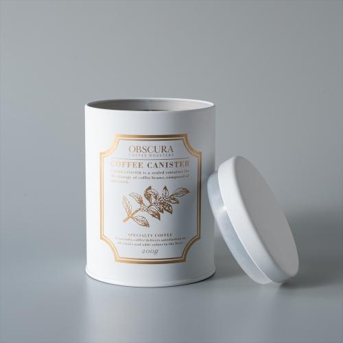 【GIFT】DECAF CANISTER SET（【白】キャニスター1本入り＋デカフェ200g）