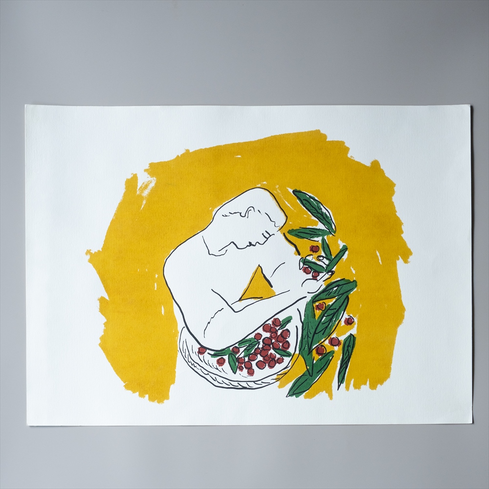 商品詳細 手刷りポスター Nicaragua（シルクスクリーン4色）（税込