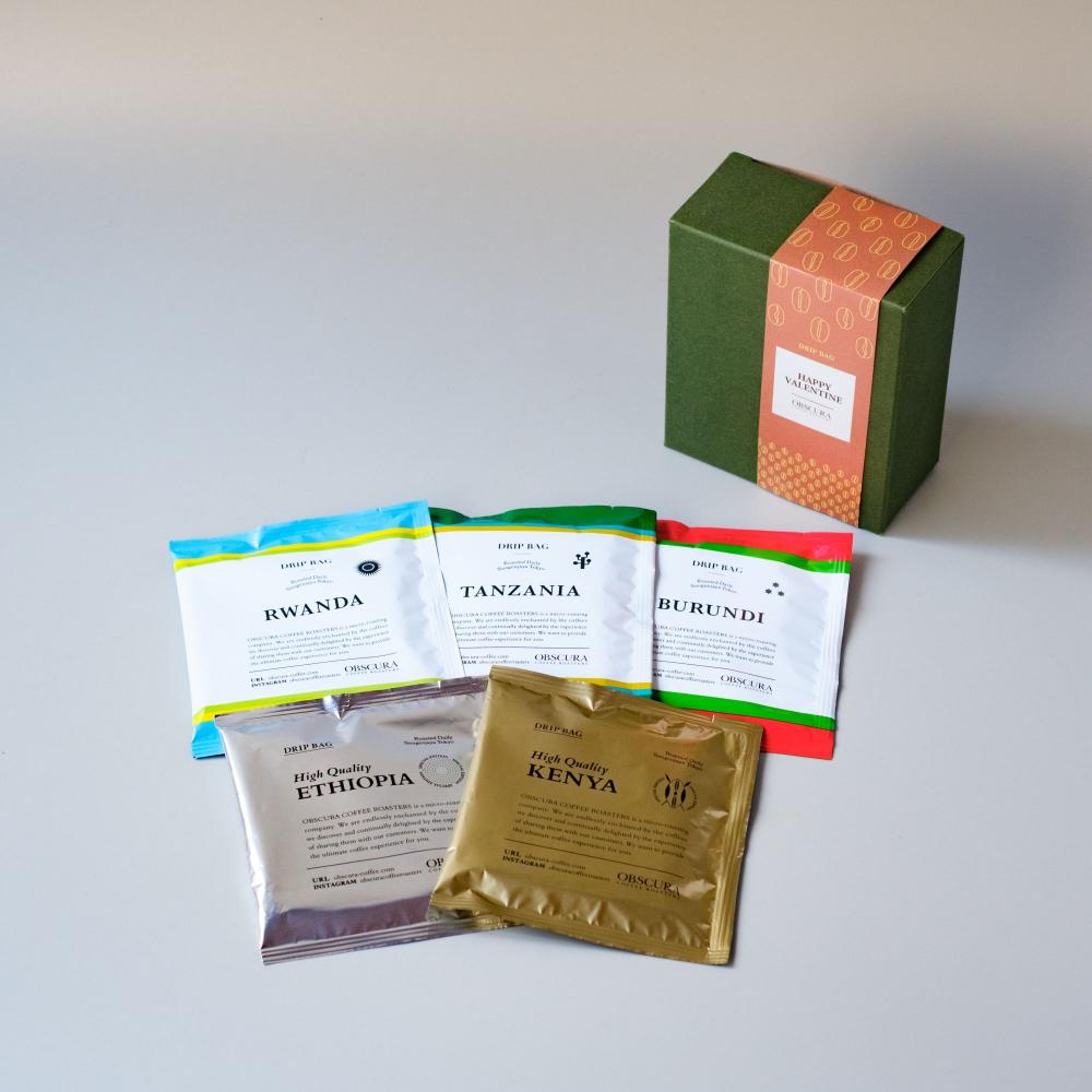 【VALENTINE GIFTアソートボックス】Drip Bag（5個入り)