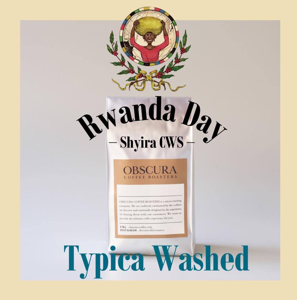 【Rwanda Day】シーラCWS Typica：Washed （浅煎り）200g ※10袋限定