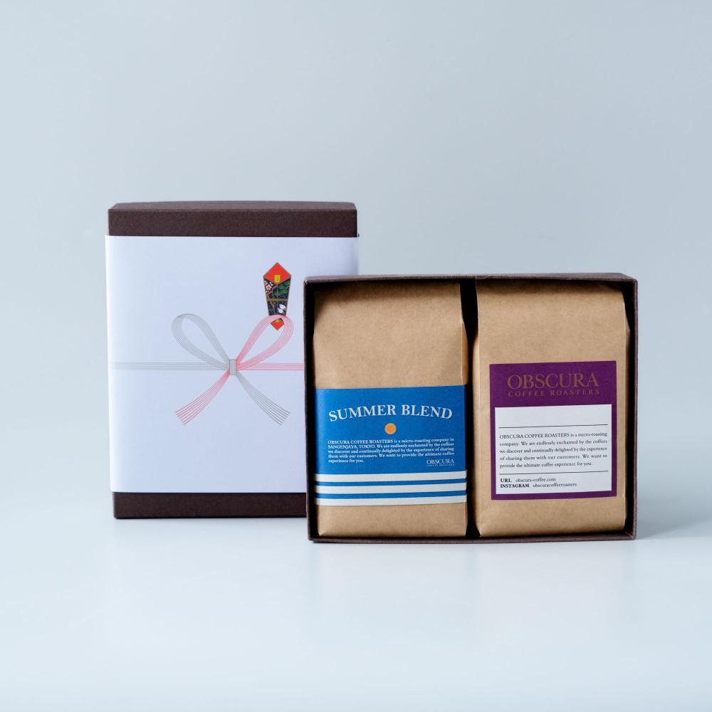 【SUMMER GIFT】サマーブレンド(200g)とおすすめの珈琲豆(200g)のセット