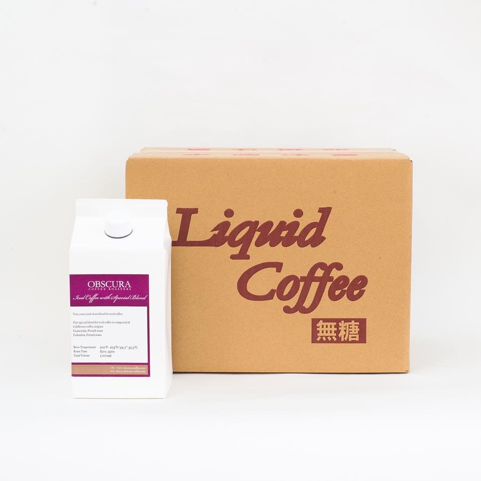 【ご自宅用】リキッドアイスコーヒー（チョコレートブレンド）1L×6本セット
