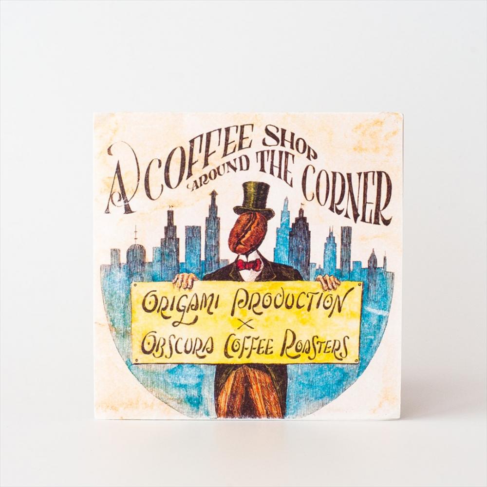 【MUSIC LINK】A COFFEE SHOP AROUND THE CORNER ～origami PRODUCTIONS × OBSCURA COFFEE ROASTERS