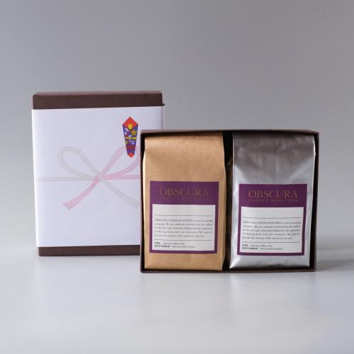 【WINTER GIFT】珈琲豆200g×2 (おすすめの珈琲豆1個、ハイクオリティ珈琲豆1個)