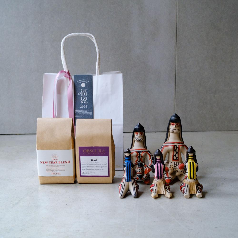 2026年福袋Special　（ブラジル カラジャ族土人形×5体）