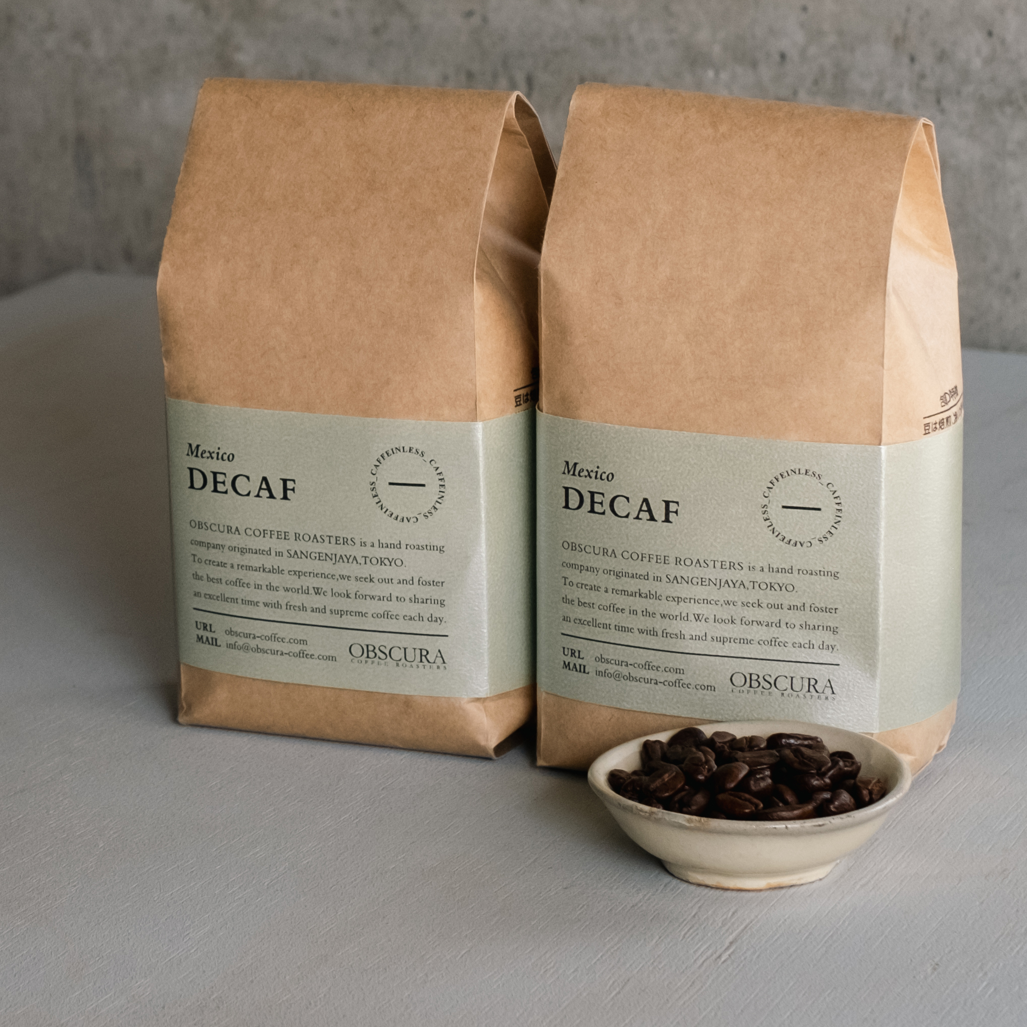 商品詳細 【GIFT BOX】 DECAF COFFEE BOX （デカフェ 200g×2個 